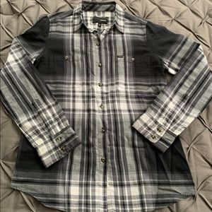Women’s Hurley Plaid Button Down Size L